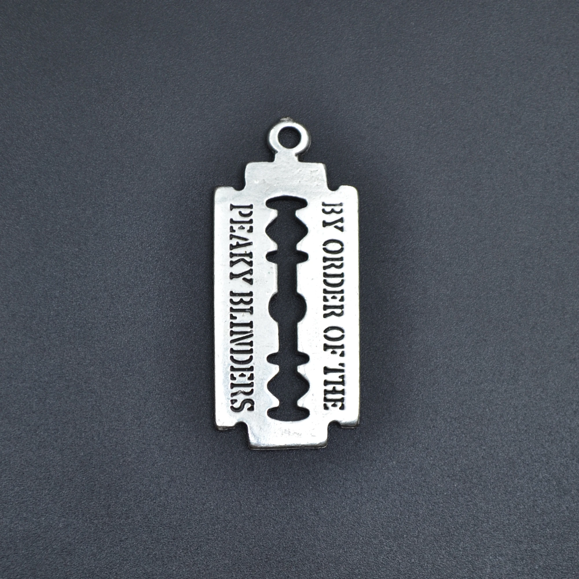 Peaky Blinders Jilet Kolye Ucu - Gümüş ( Silver ) Renk