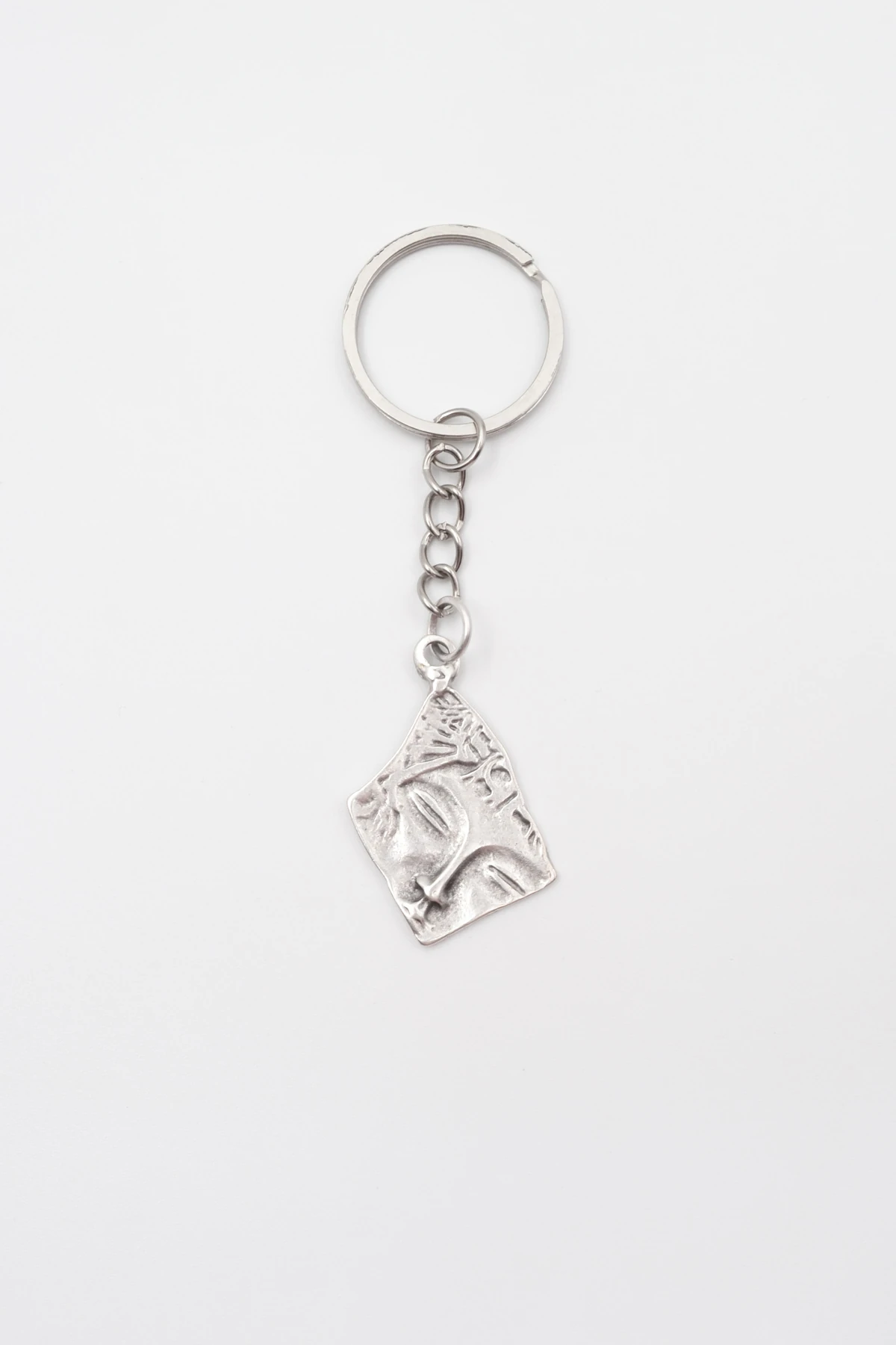 Uyuyan Güzel Anahtarlık - Antik Gümüş Kaplama - Kadın Erkek