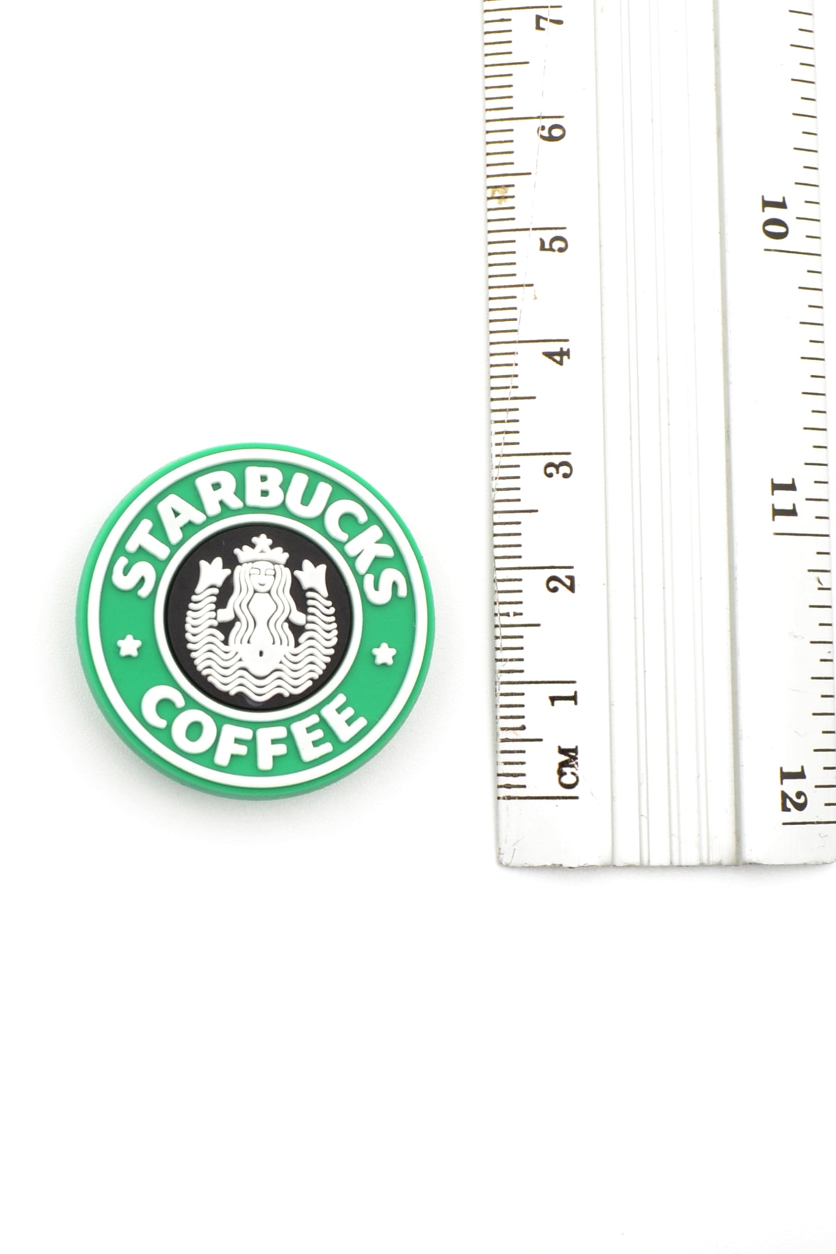Starbucks Logo Terlik Süsü - 3D Terlik Süsü Figürü