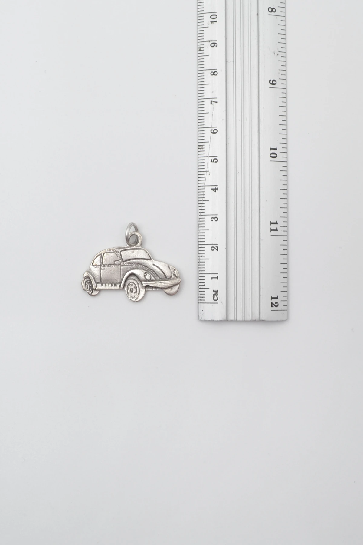 Nostaljik Vosvos Kolye Ucu - Gümüş ( Silver ) Renk