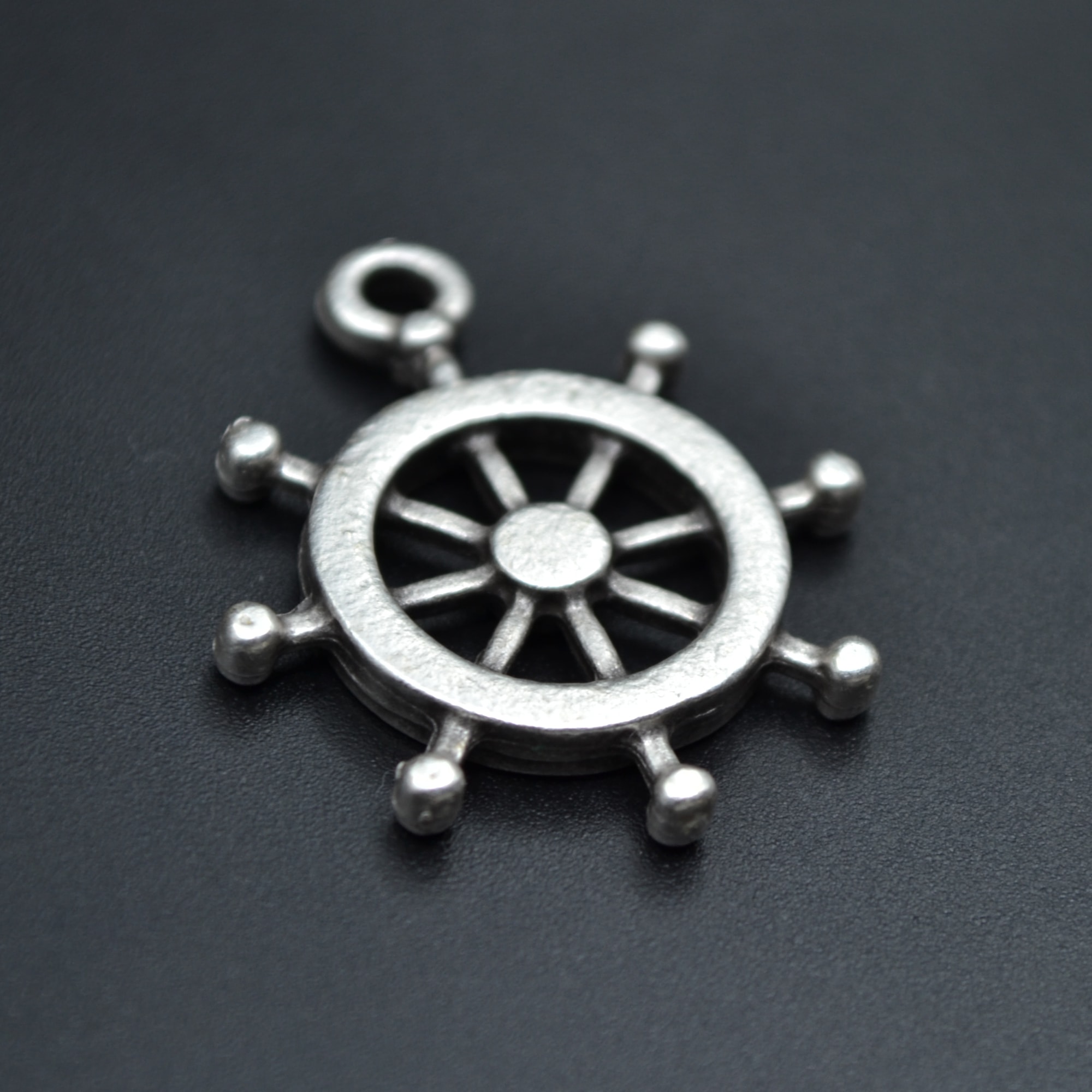 Dümen Kolye Ucu - Gümüş ( Silver ) Renk