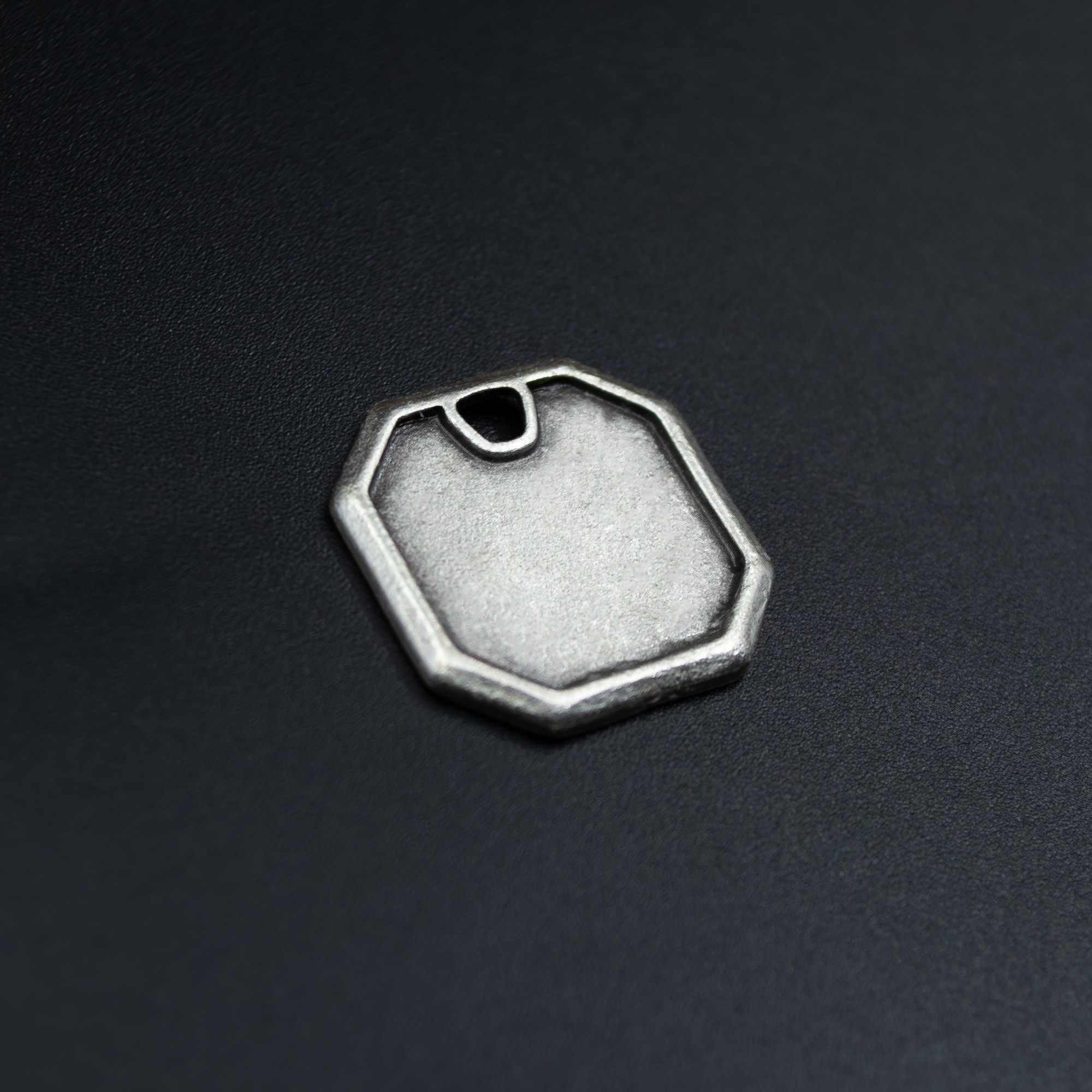 Geometrik Kolye Ucu - Gümüş ( Silver ) Renk