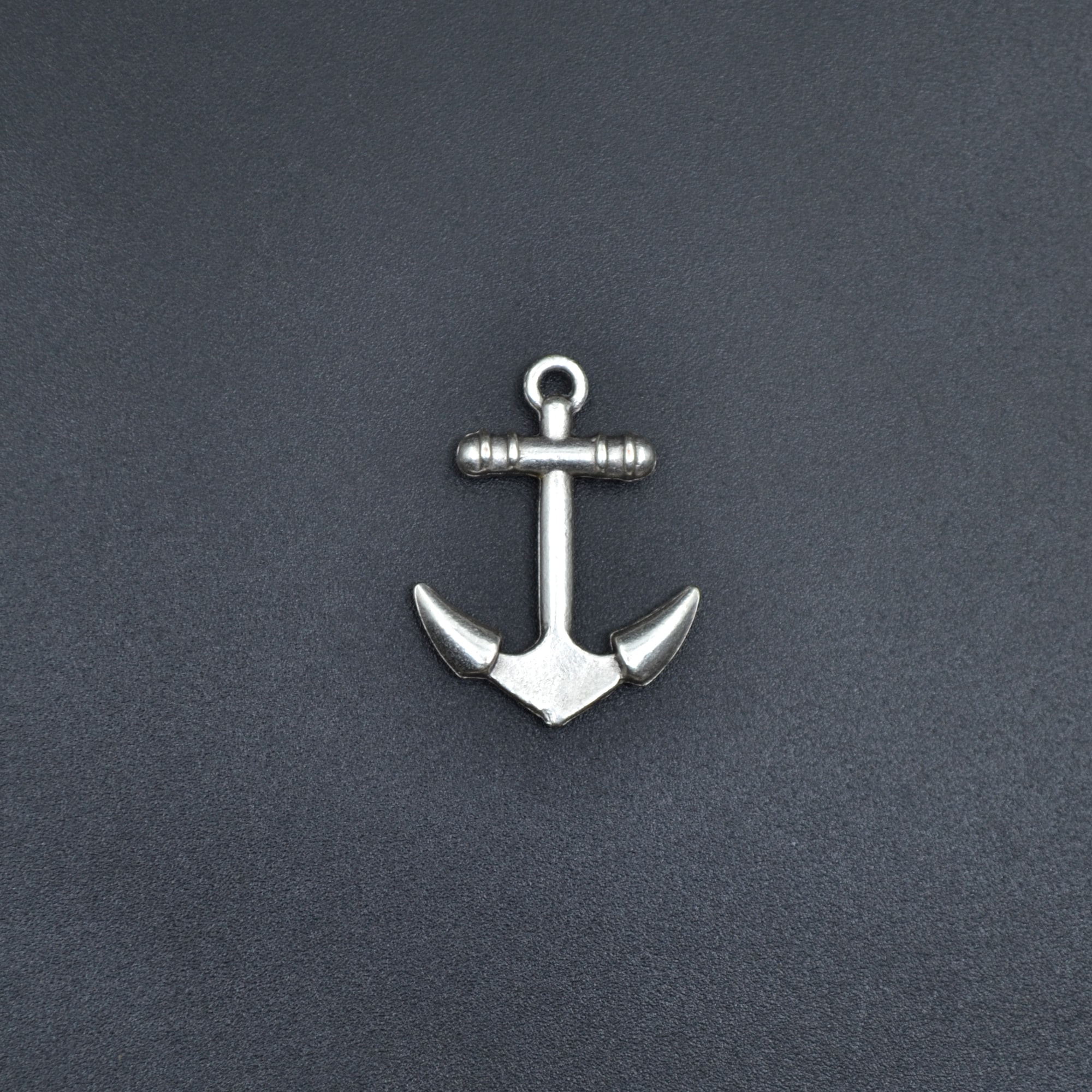 Minimal Deniz Çapası Kolye Ucu - Gümüş ( Silver ) Renk