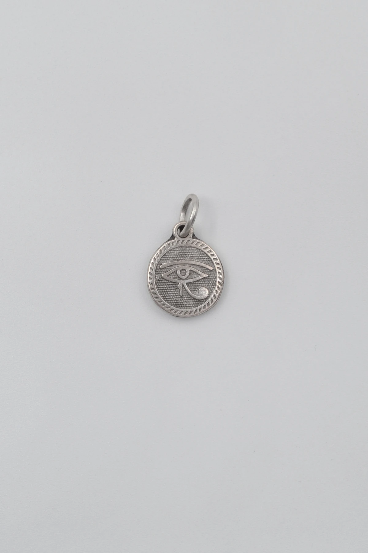 Horus'un Gözü Kolye Ucu - Gümüş ( Silver ) Renk