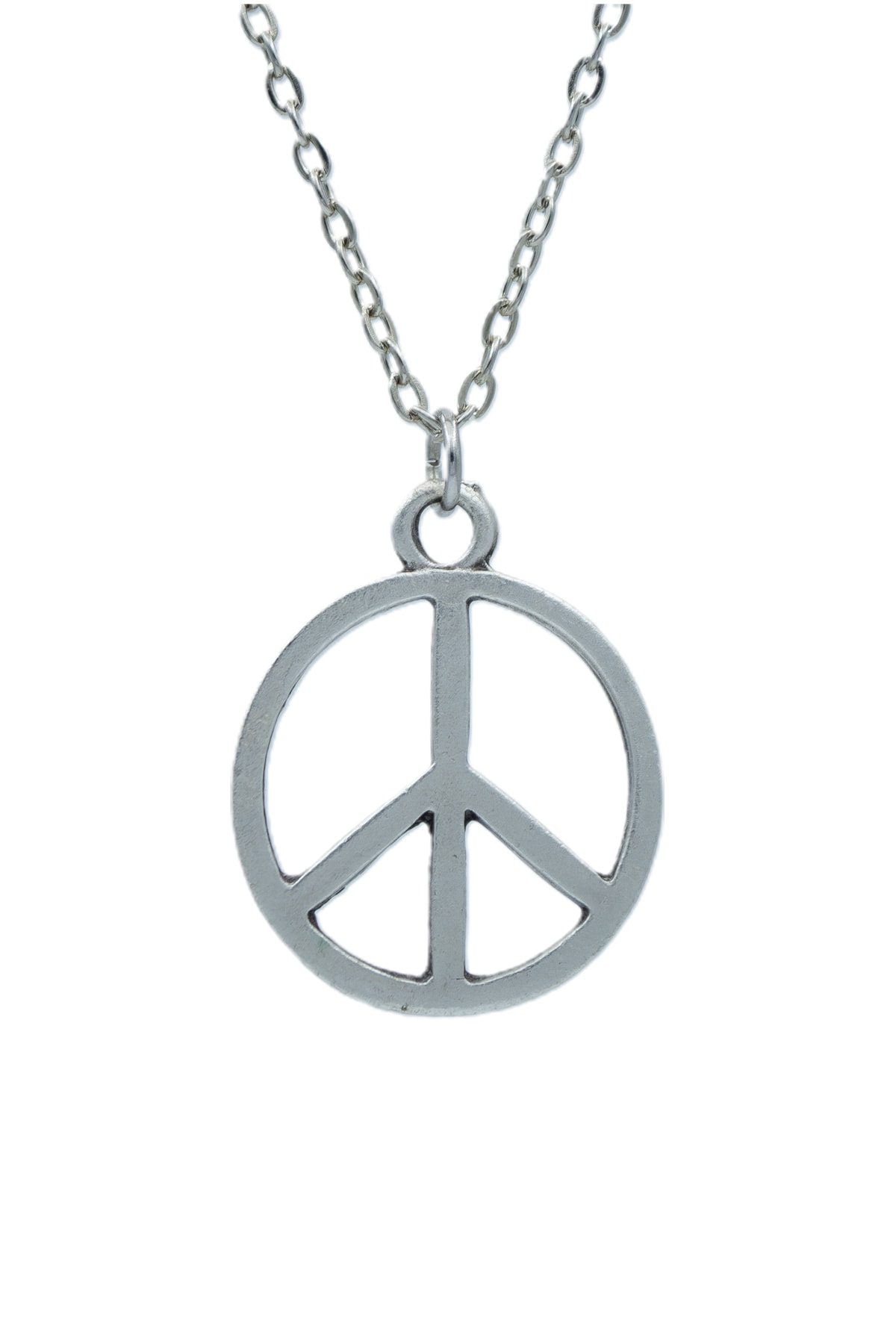 2'li Pentagram Wicca - Barış İşareti Peace Erkek Kadın Kolye Seti
