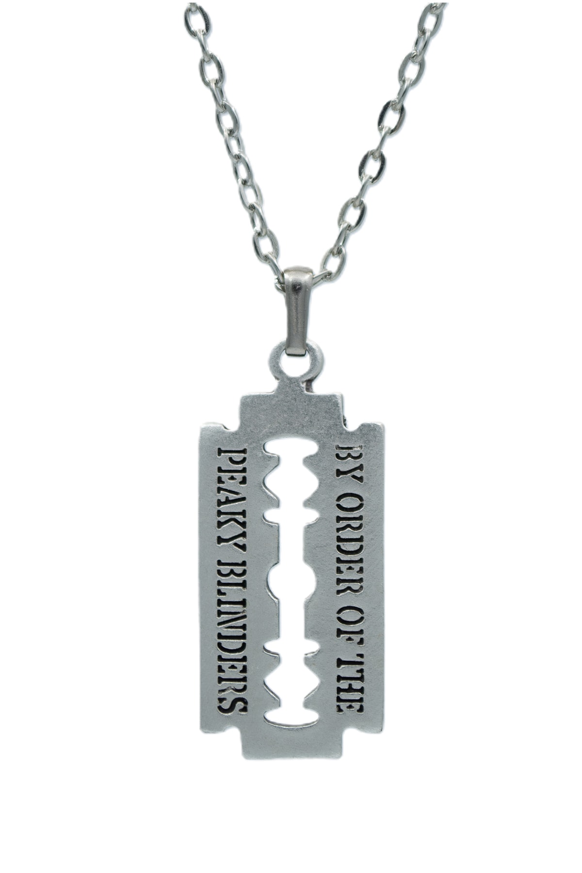 3'lü Kuru Kafa Balta Peaky Blinders Jilet As Kağıt Erkek Kadın Kolye Seti