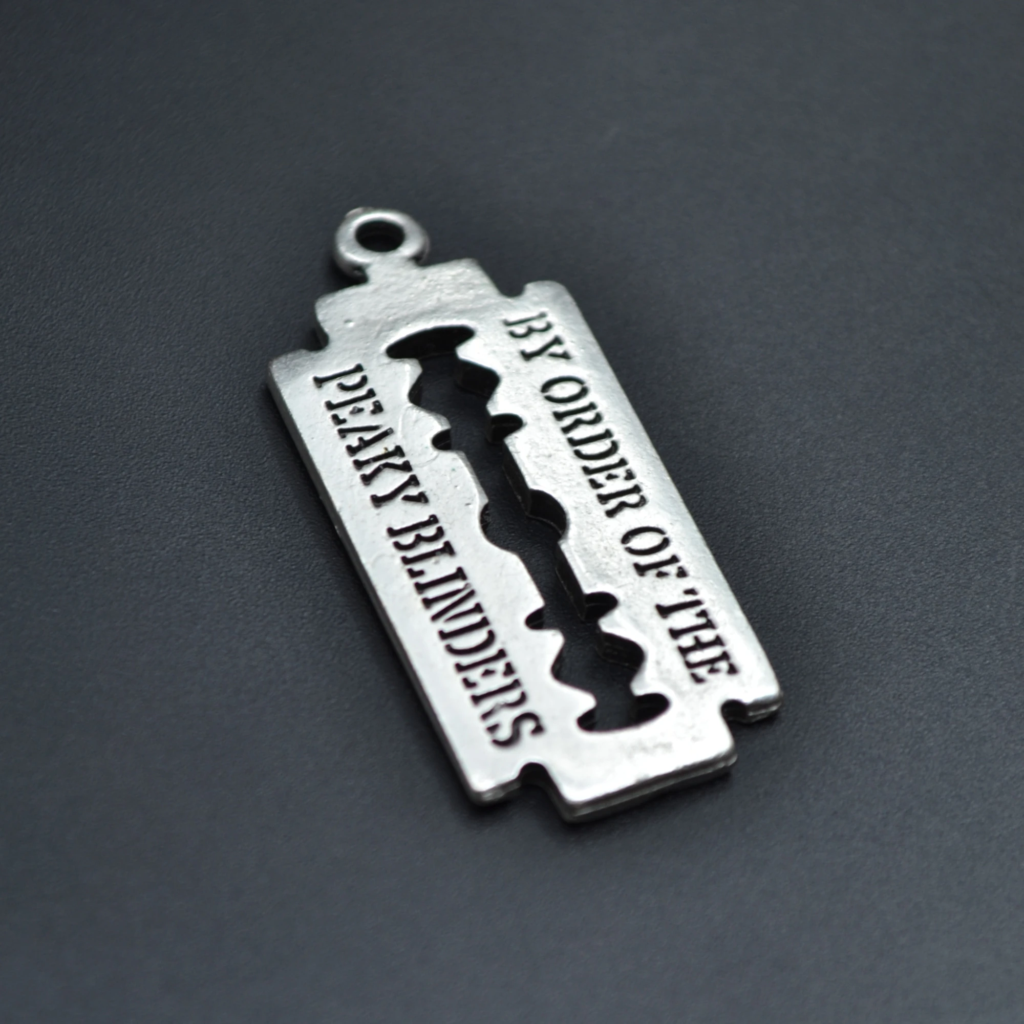 Peaky Blinders Jilet Kolye Ucu - Gümüş ( Silver ) Renk