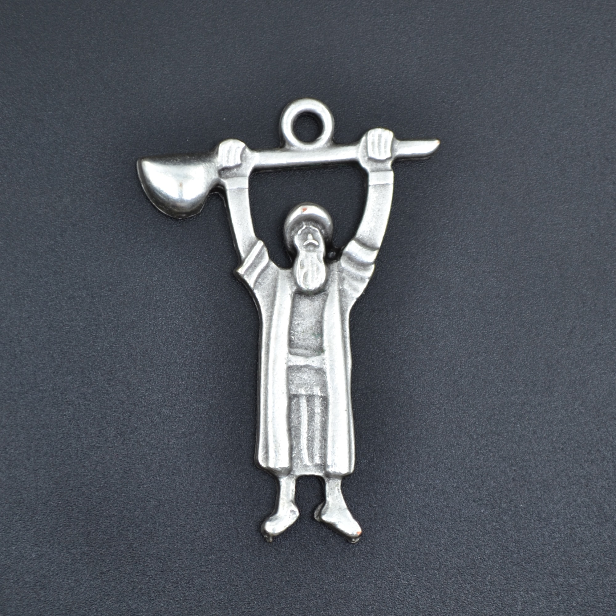 Pir Sultan Abdal Kolye Ucu - Gümüş ( Silver ) Renk