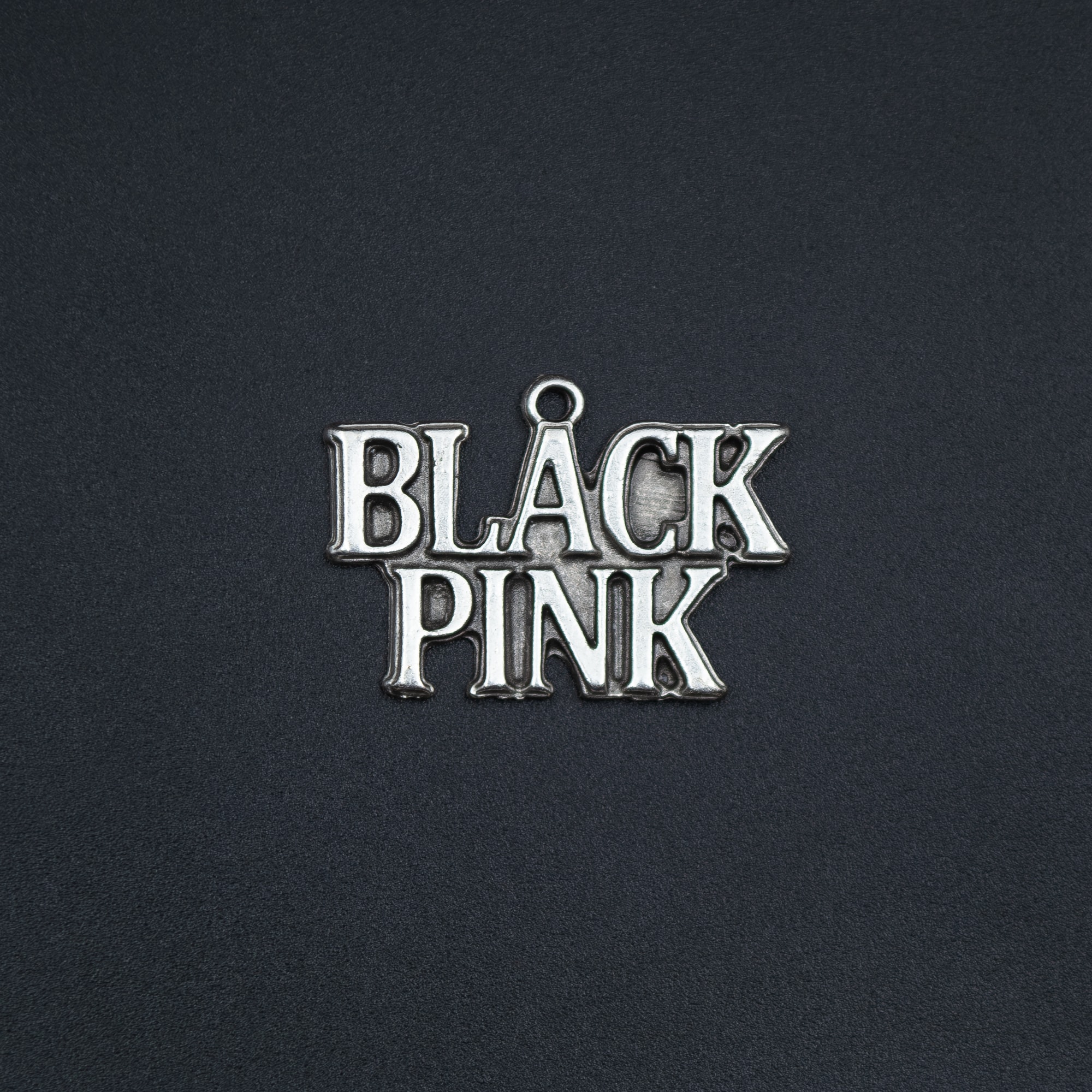 Black Pink Kolye Ucu - Gümüş ( Silver ) Renk