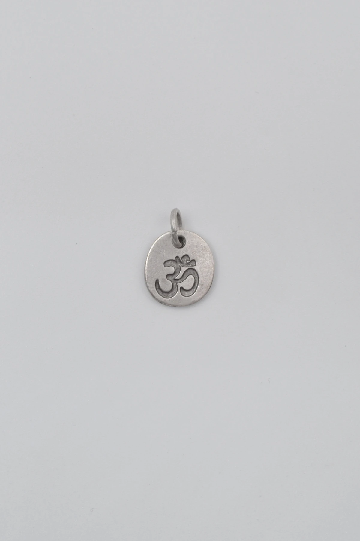Om Aum Sembolü Kolye Ucu - Gümüş ( Silver ) Renk