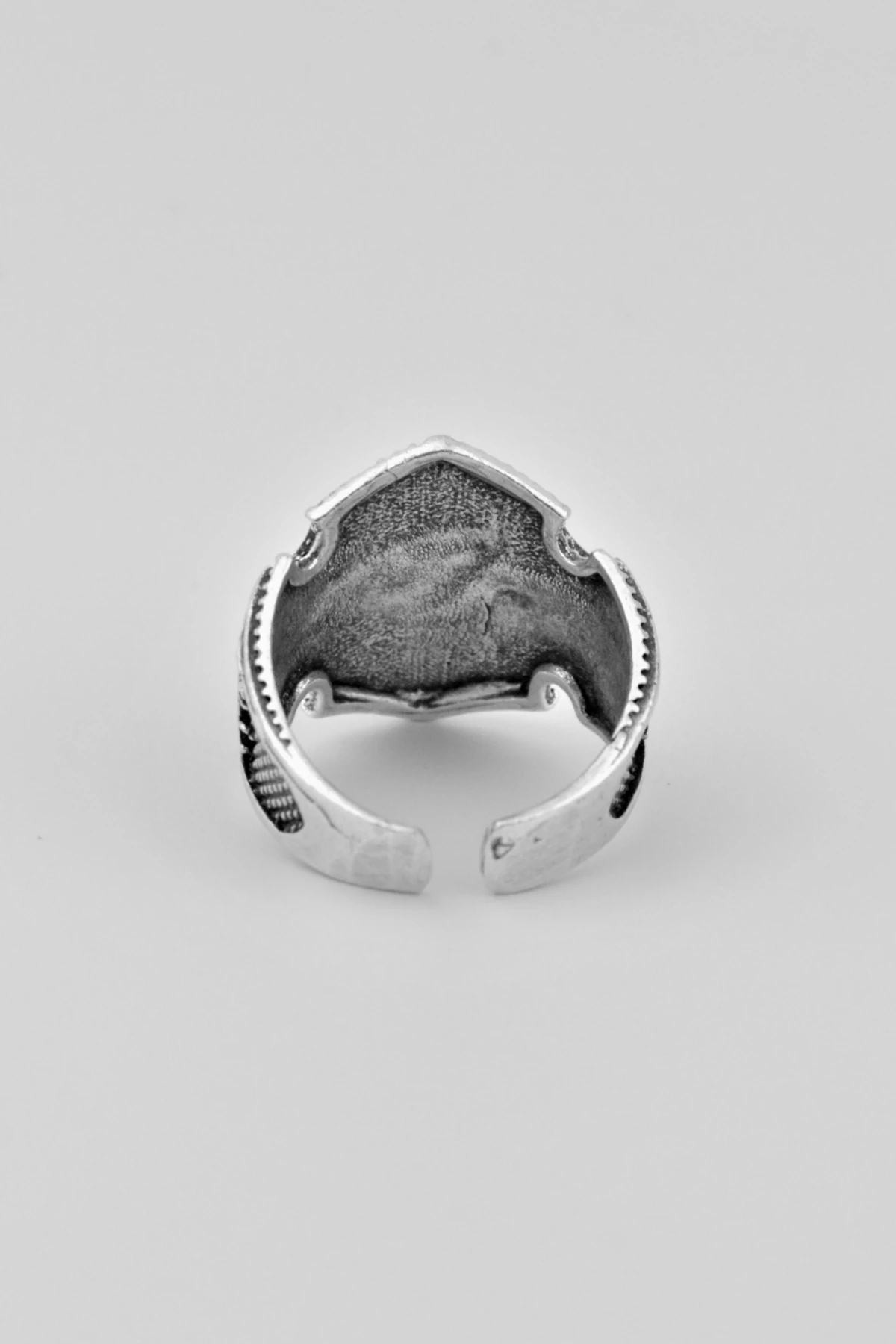 Zülfikar Kılıç Gümüş Kaplama Ayarlamalı Erkek Yüzük