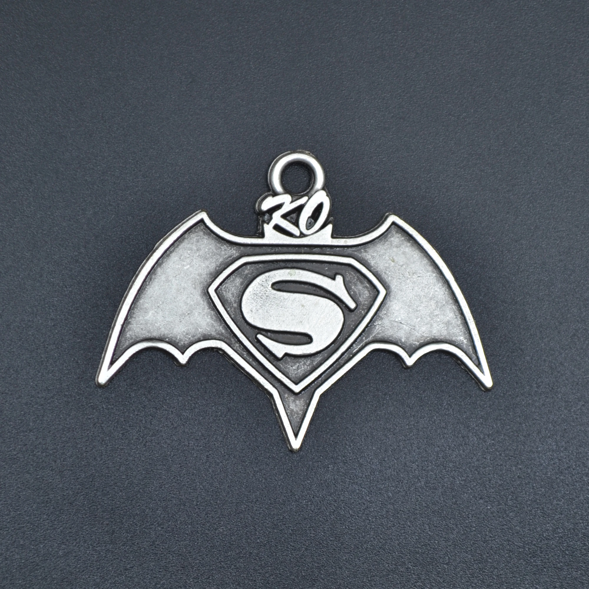 Batman Süperman Koyle Ucu - Gümüş ( Silver ) Renk