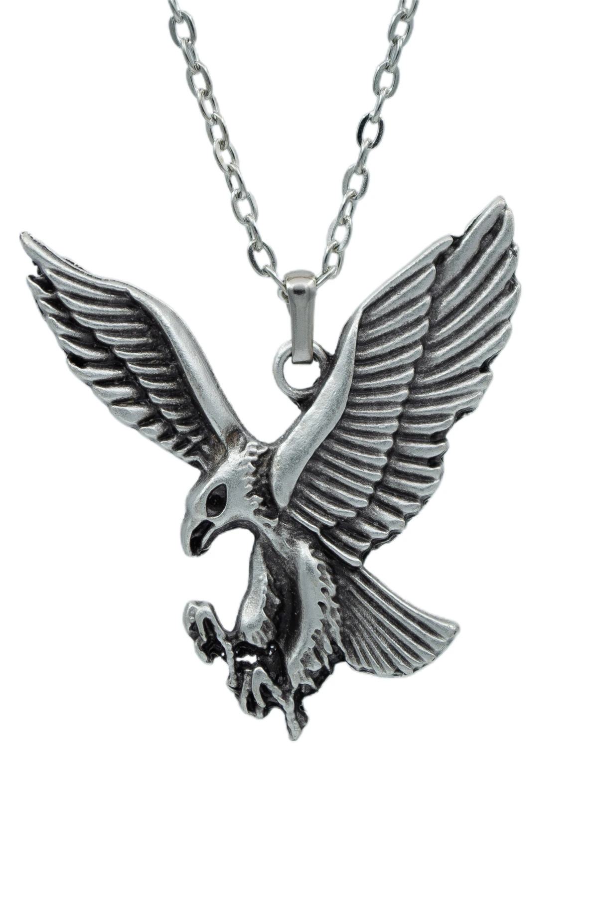 2'li Kartal Aslan Erkek Kadın Kolye Seti