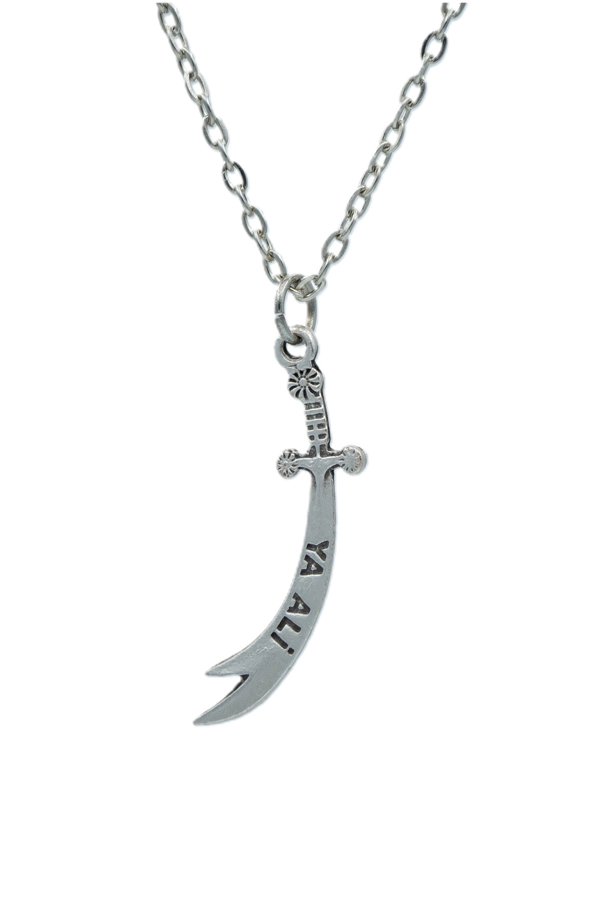 2'li Ya Ali Kılıç Viking Balta Erkek Kadın Kolye Seti