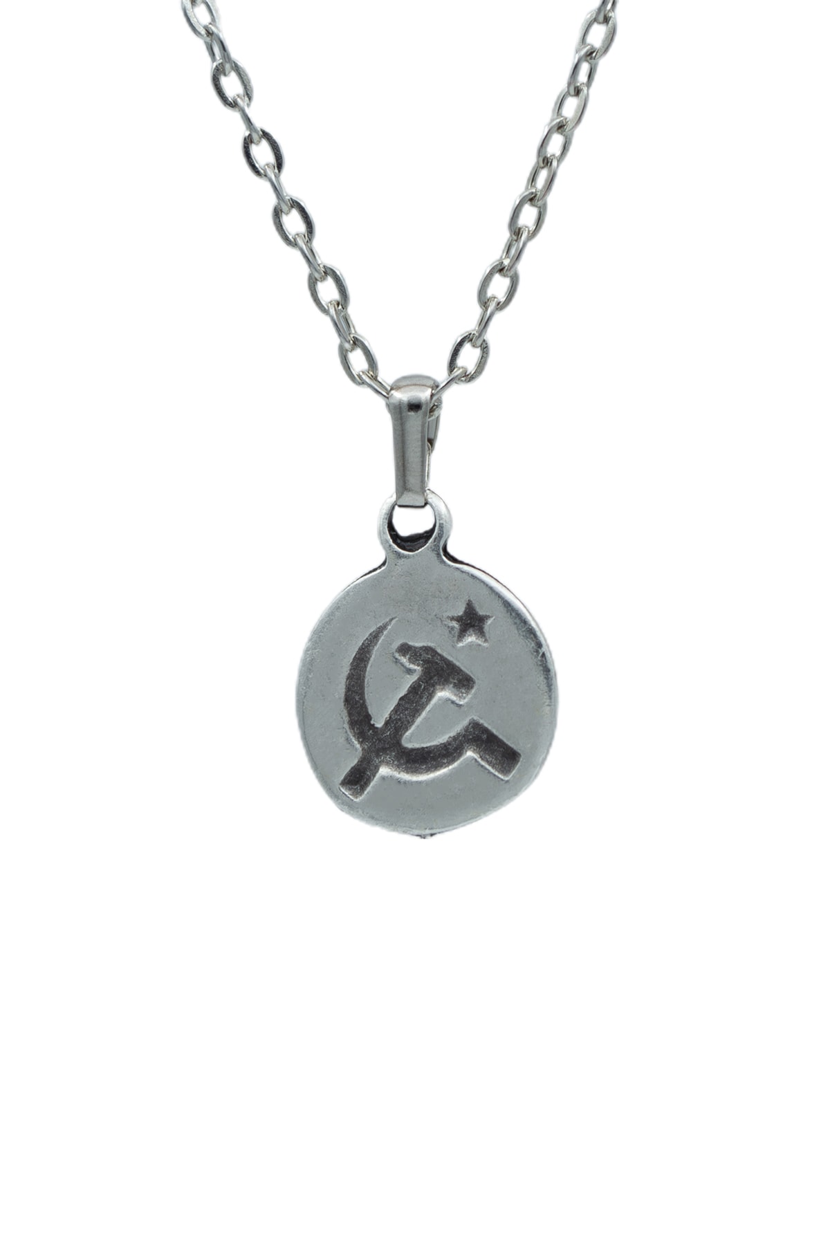 2'li Orak Çekiç Erkek Kadın Kolye Seti