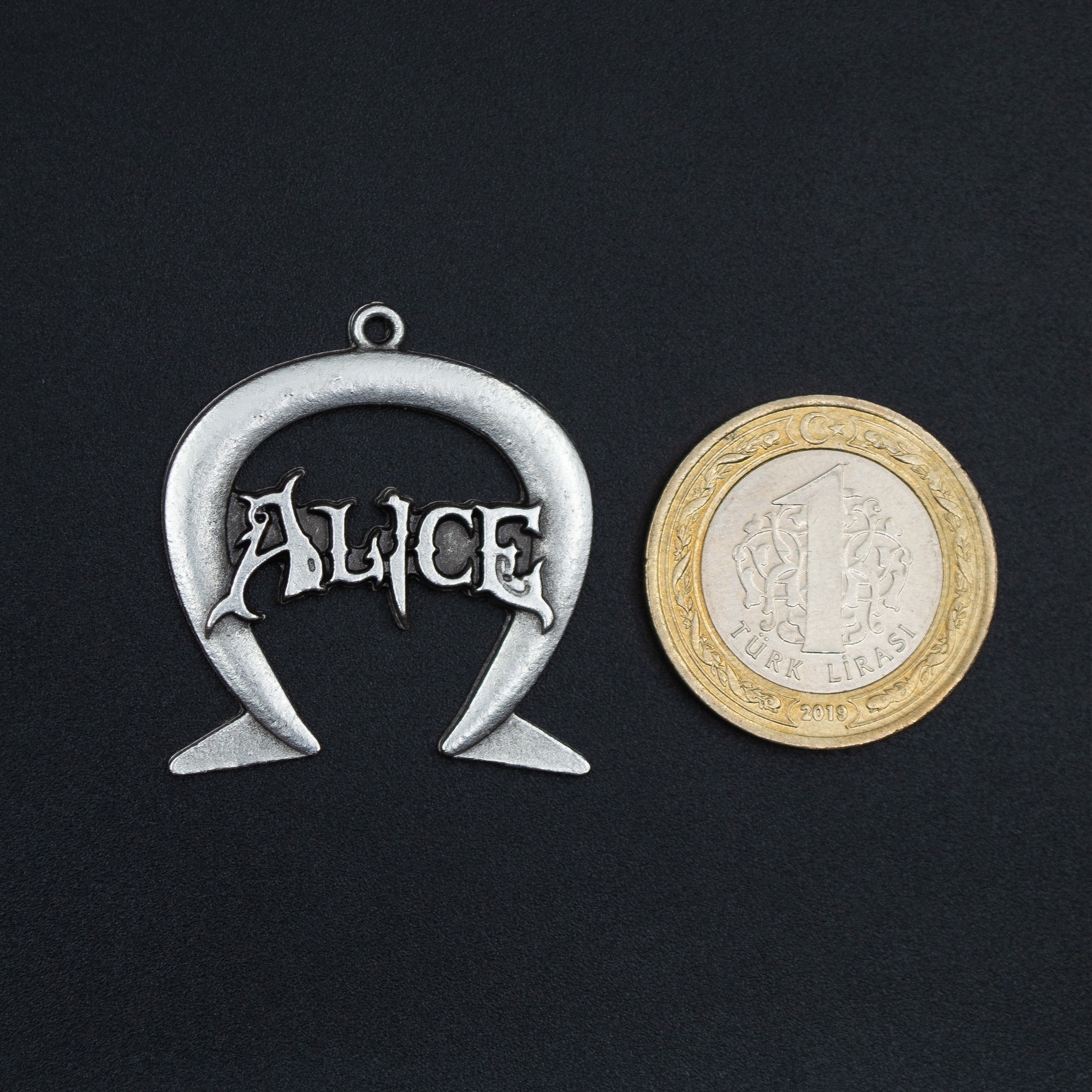 Madness Returns Alice Kolye Ucu - Gümüş ( Silver ) Renk