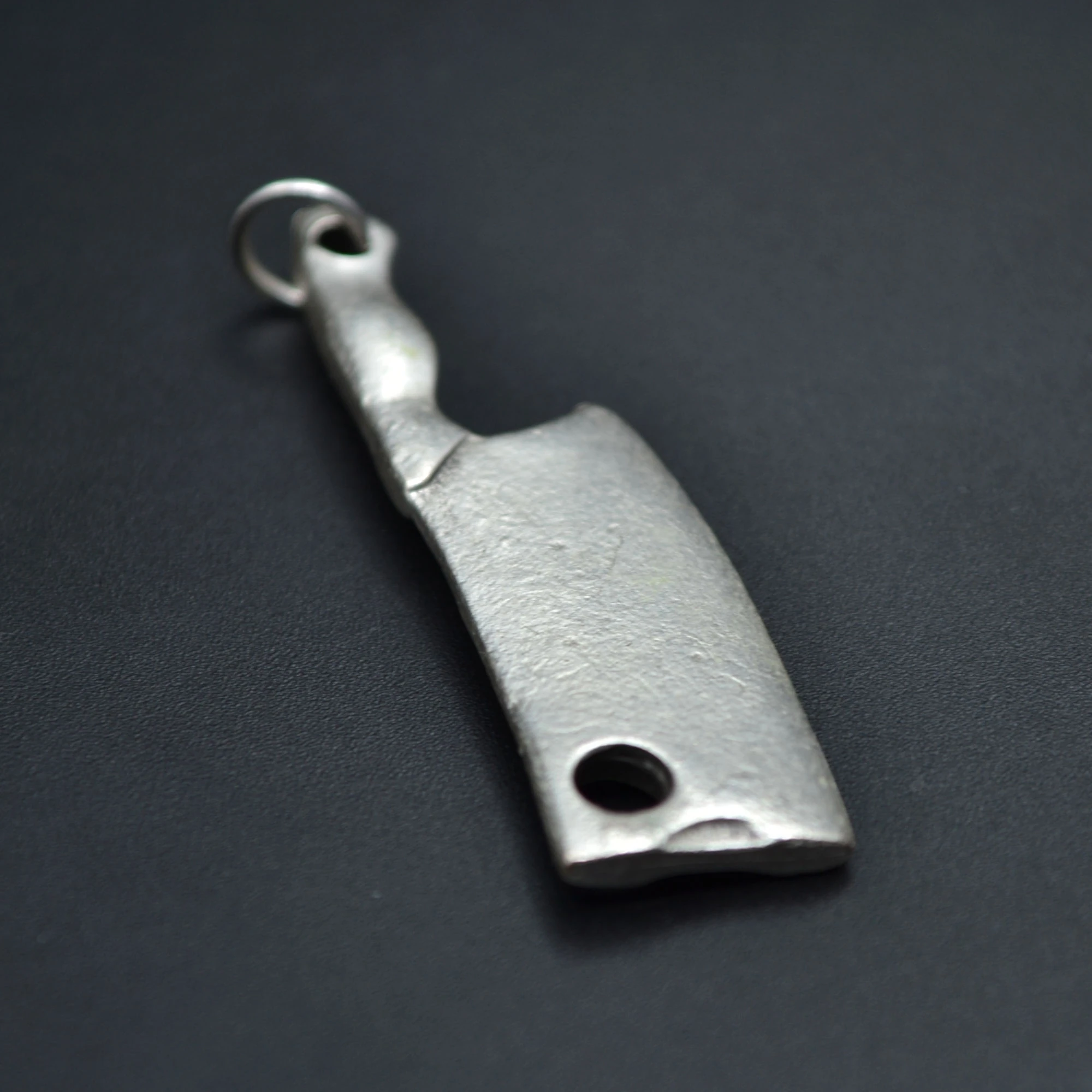 Satır - Gastronomi Kolye Ucu - Gümüş ( Silver ) Renk