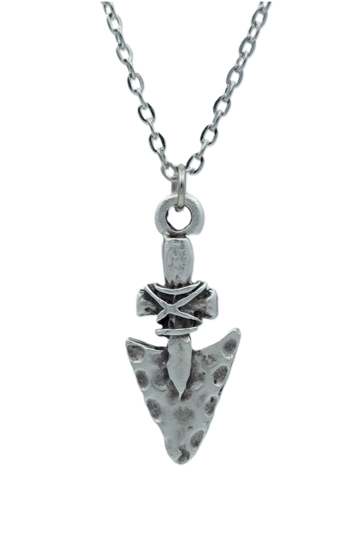 2'li Triagle Ok Ucu Erkek Kadın Kolye Seti