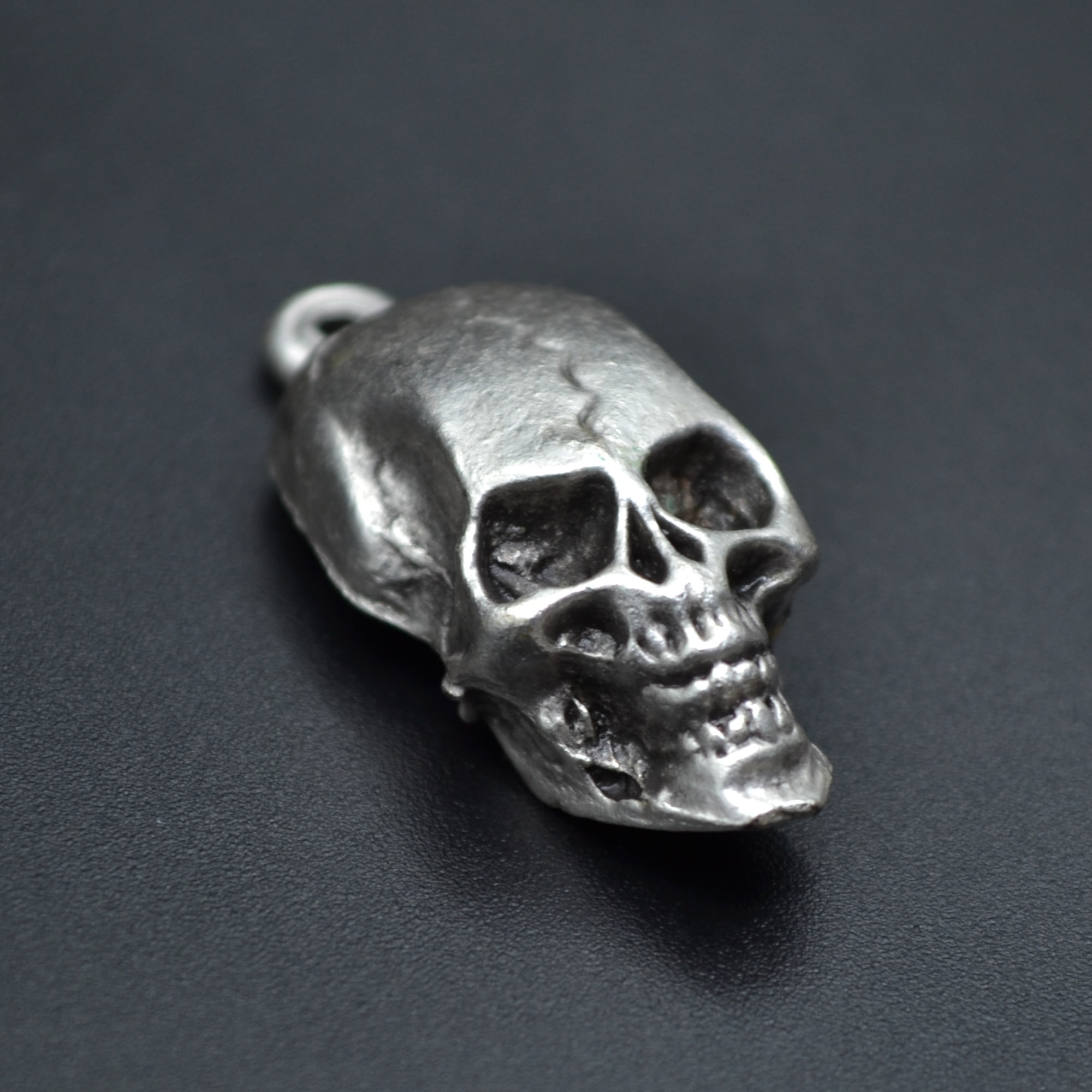 Kuru Kafa Kolye Ucu- Gümüş ( Silver ) Renk