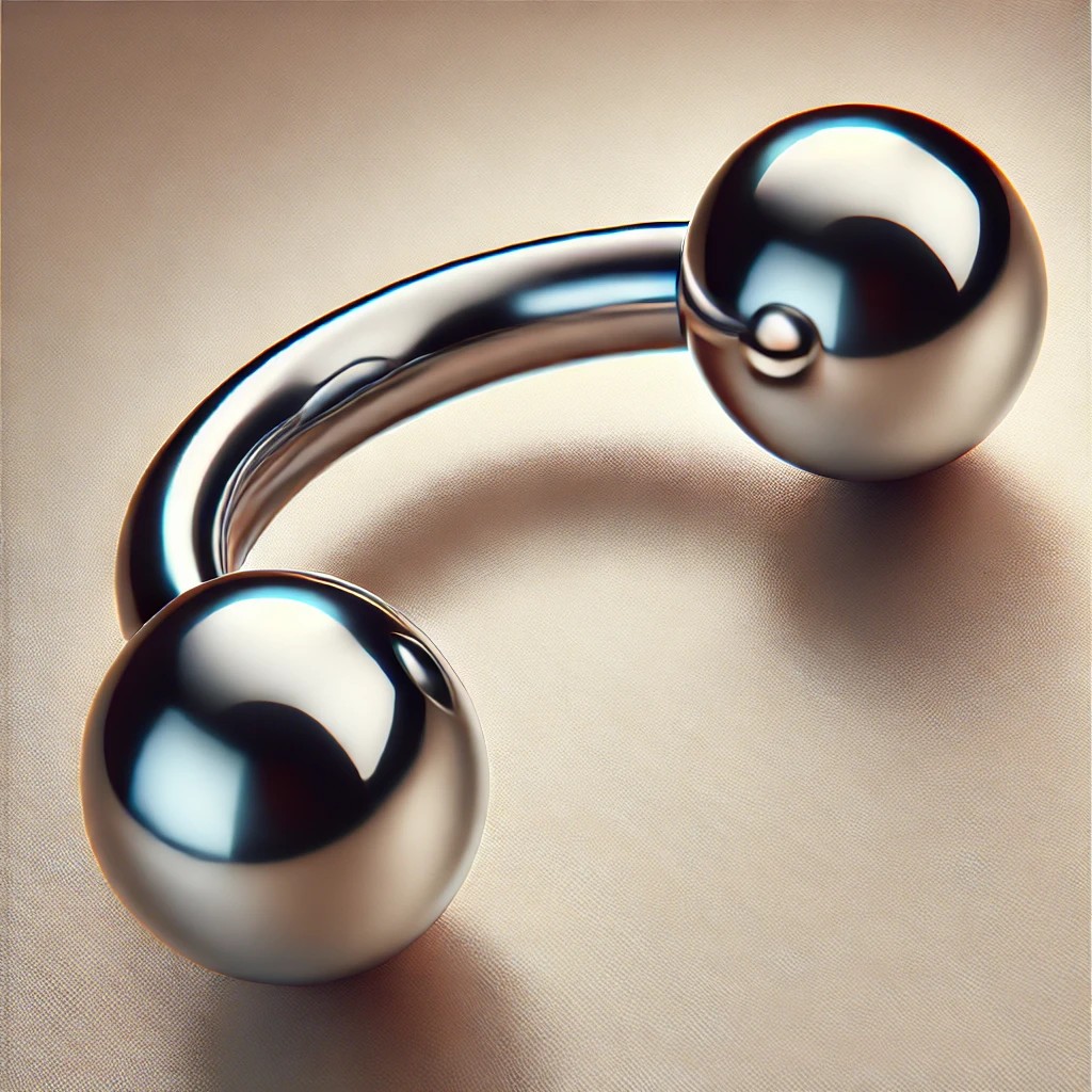 Çift Top Halka Steel Piercing: Modern Zarafetin Simgesi