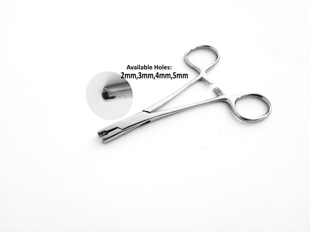 Dermal Anchor Forceps-5mm 4,75''