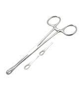 Mini Pennington Forceps, Slotted 6''