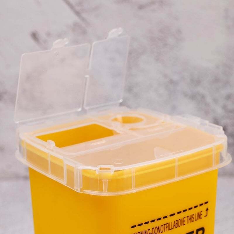 TIBBİ ATIK KOVI 1LT KIRMIZI