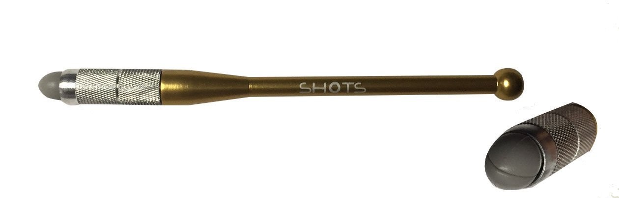 SHOTS MICROBLADING PEN BASEBALL YELLOW