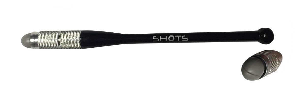 SHOTS MICROBLADING PEN BASEBALL BLACK