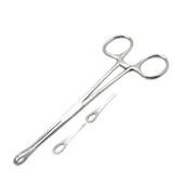 Forester(Sponge) Forceps, Slotted 7''