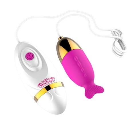 Vibrating Egg Balık Mini Vibratör Pembe