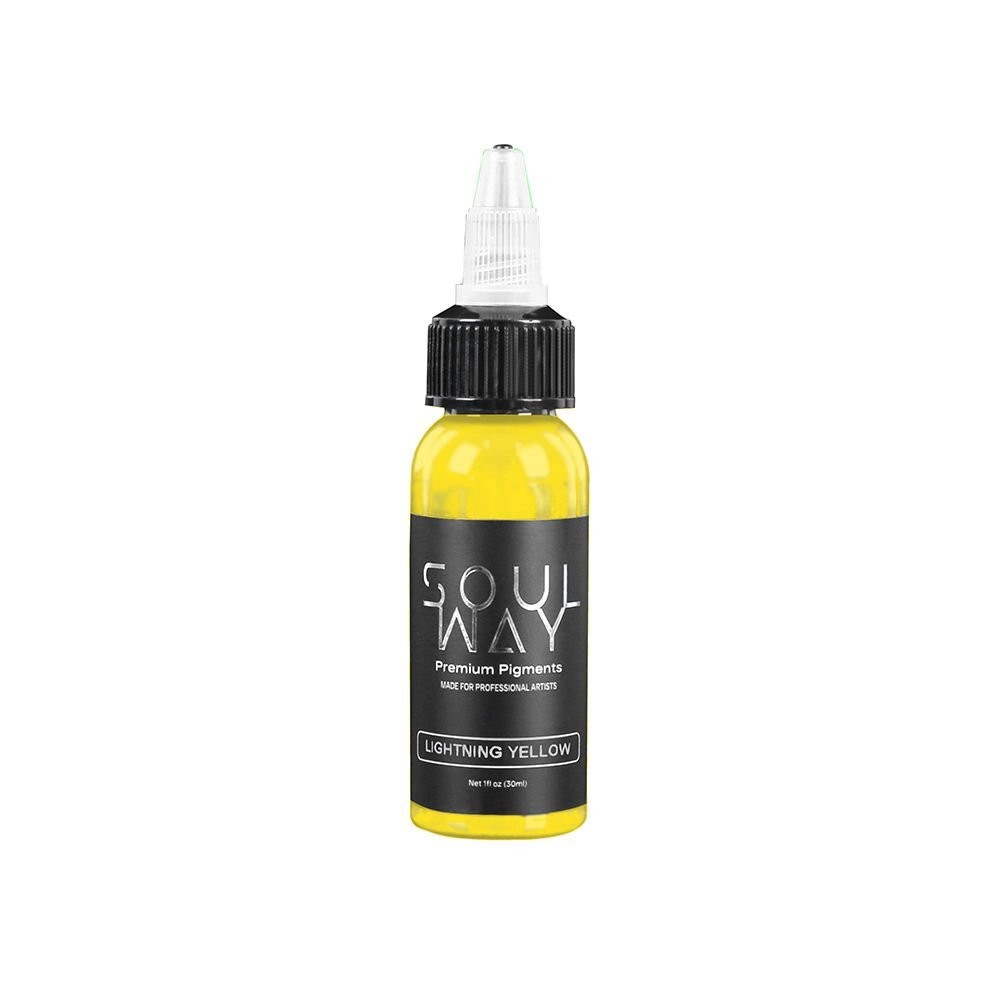 SOULWAY INK LIGHTNING YELLOW 1 OZ