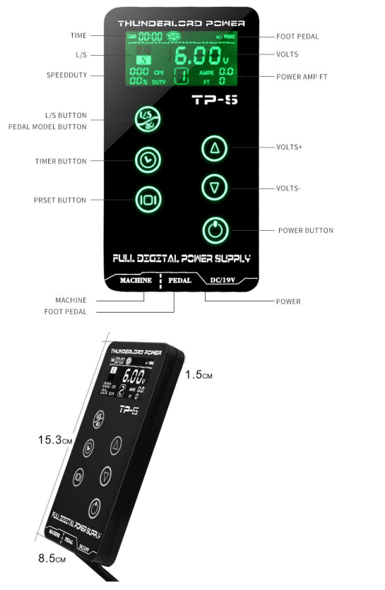 THUNDER POWER SUPPLY