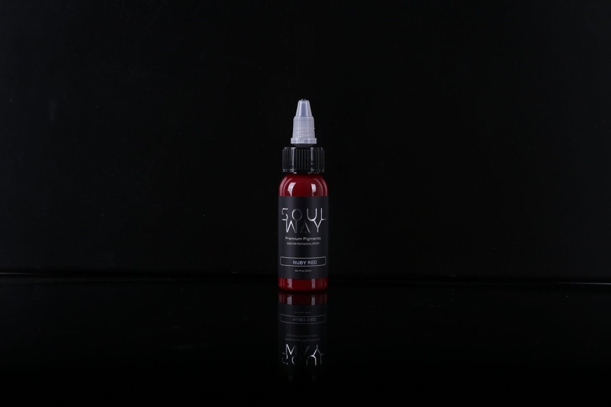 SOULWAY INK RUBY RED 1 OZ