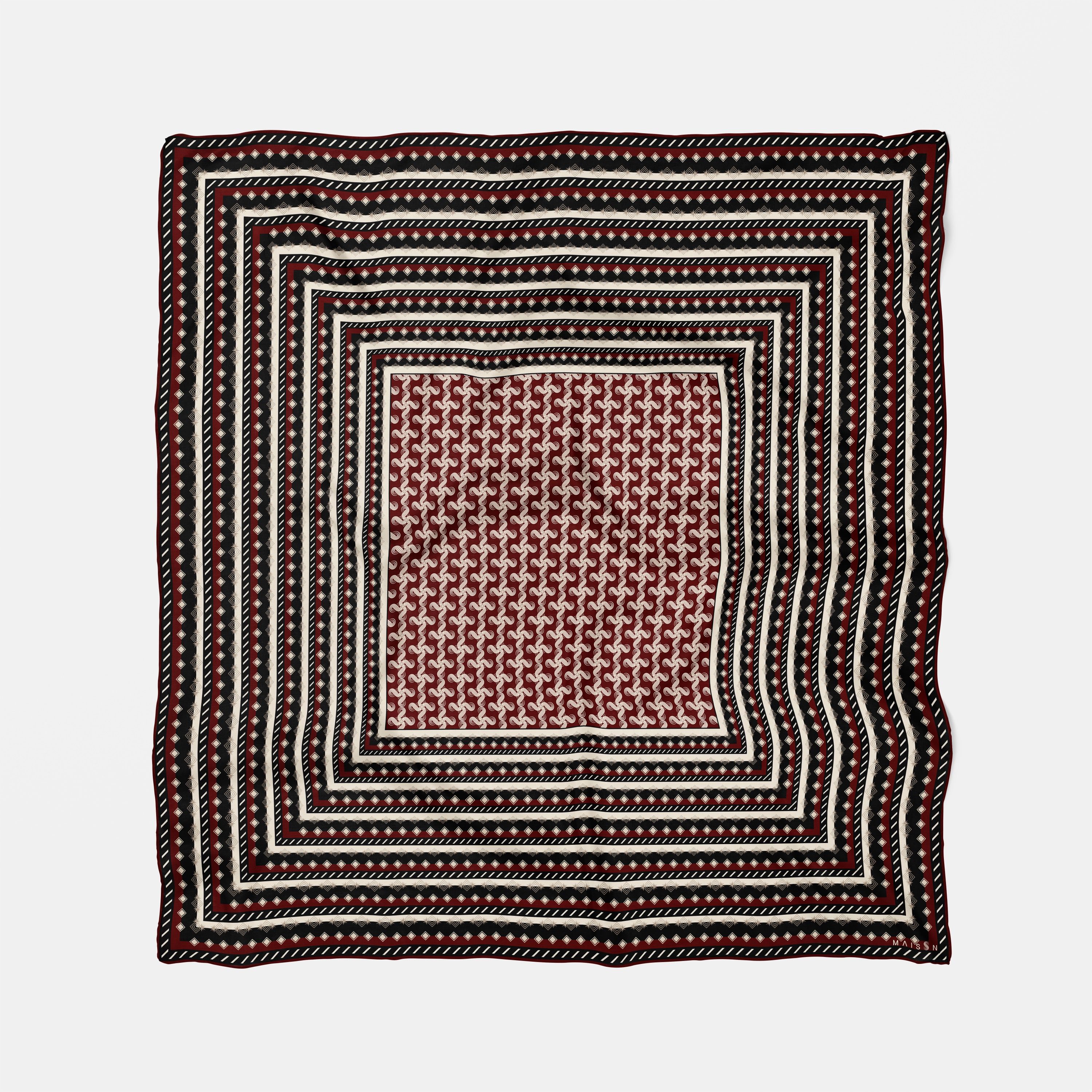 8 Maison Monogram - Red