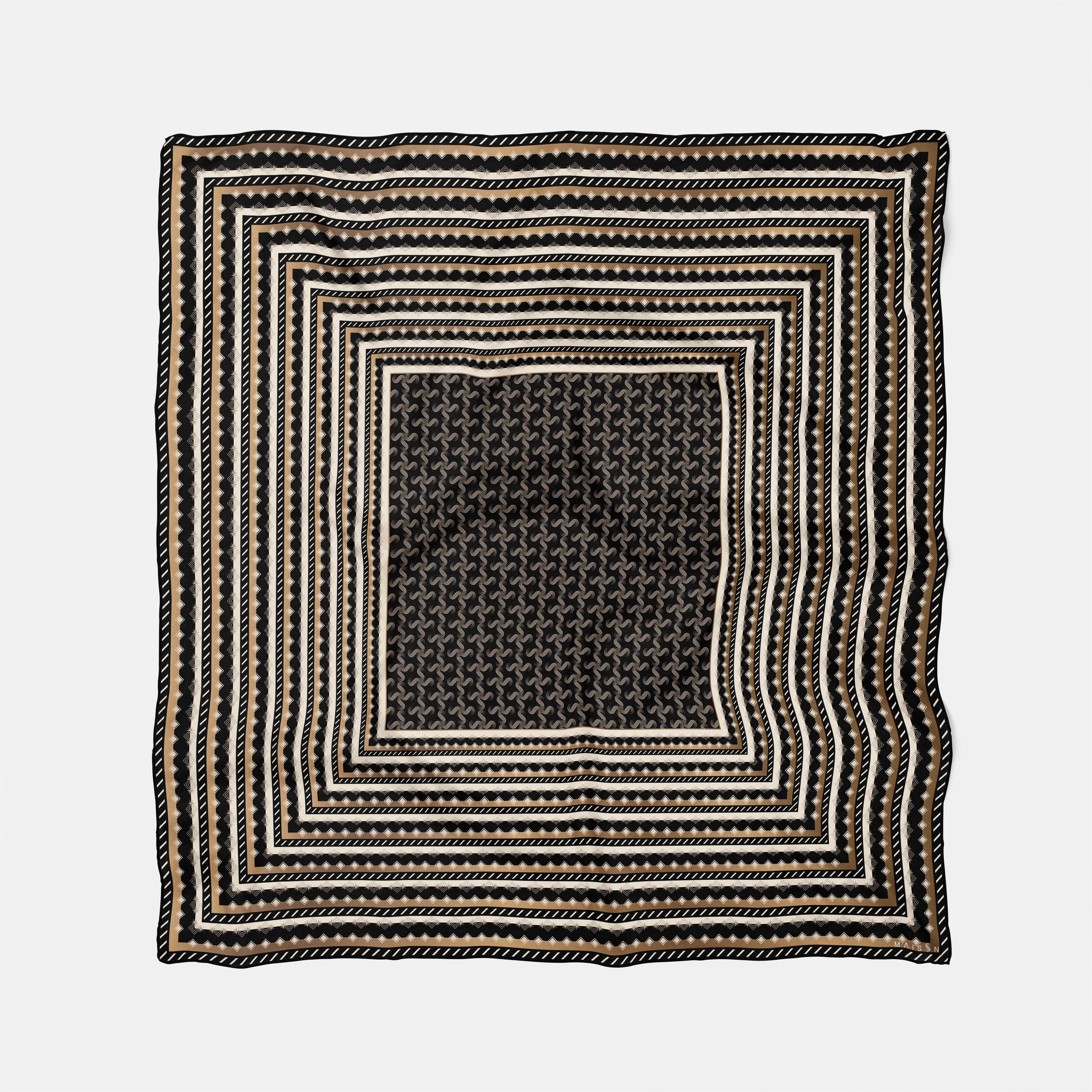 8 Maison Monogram - Black