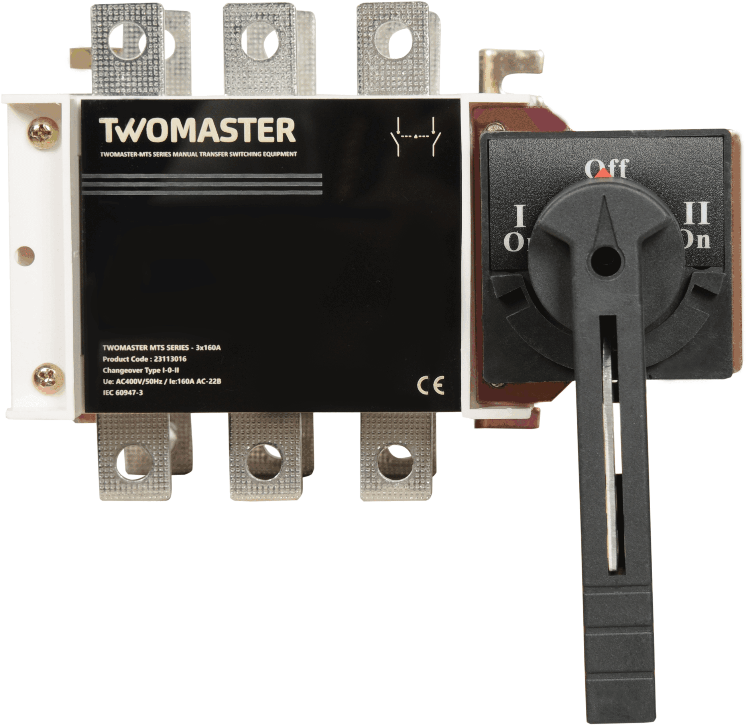 TWOMASTER-MTS 3x80A MANUEL TRANSFER ŞALTERİ