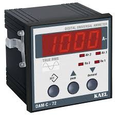 AMPERMETRE 230VAC 72*72