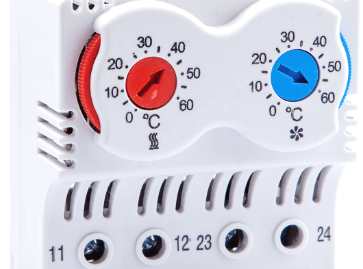 FAN + ISITICI TERMOSTAT