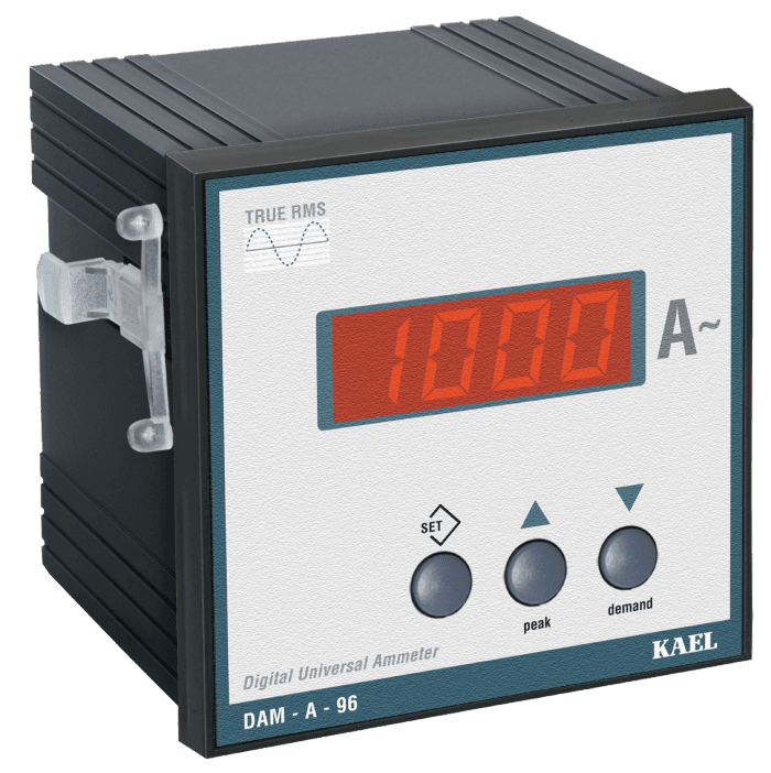 AMPERMETRE 230VAC 96*96