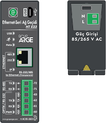 HT E23 ETHERNET-SERİ AĞ GEÇİDİ AC