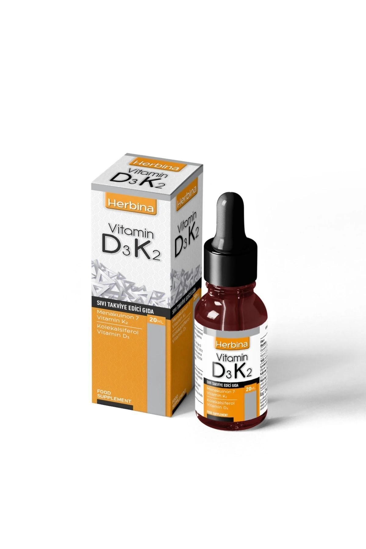 D3K2 Vitamin Damla 1000 IU – 20 ml