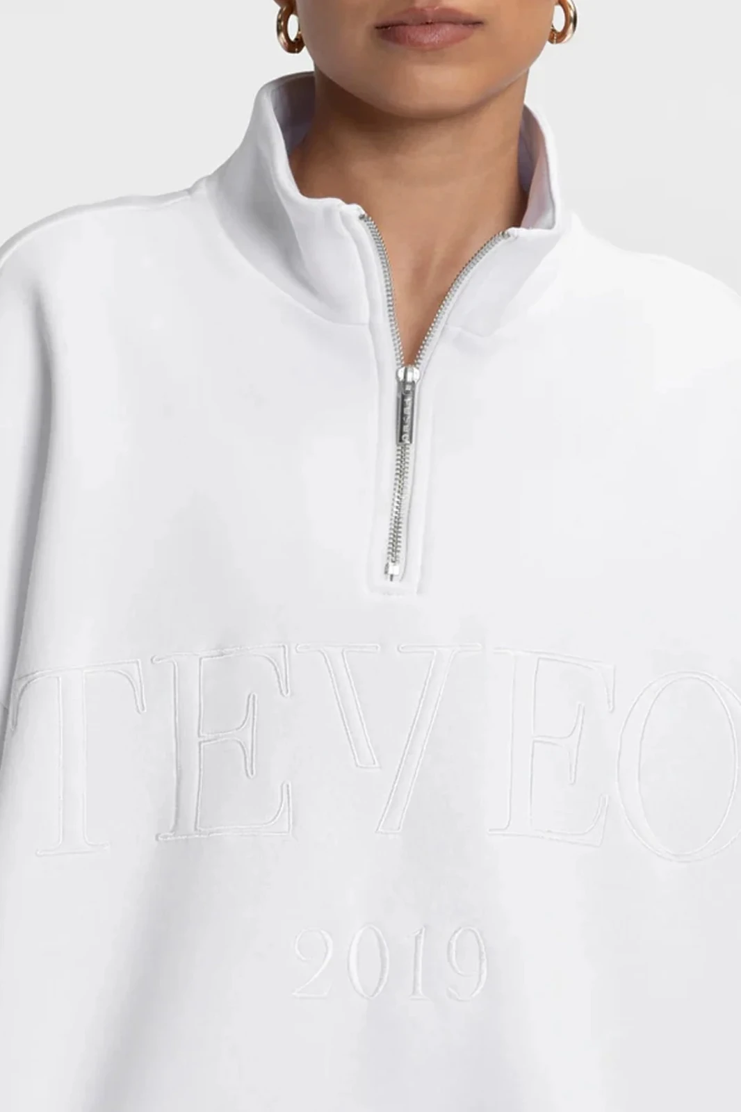 Beyaz Kadın Balon kesim Sweet