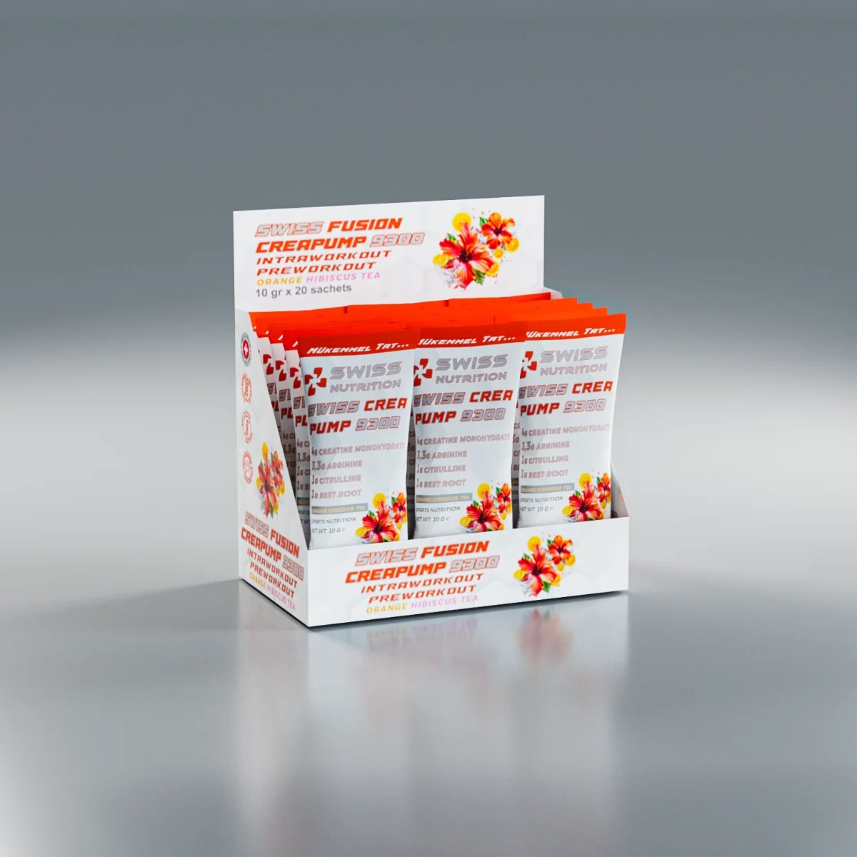 FUSİON CREAPUMP 9300 ORANGE HİBİSCUS TEA ŞASE