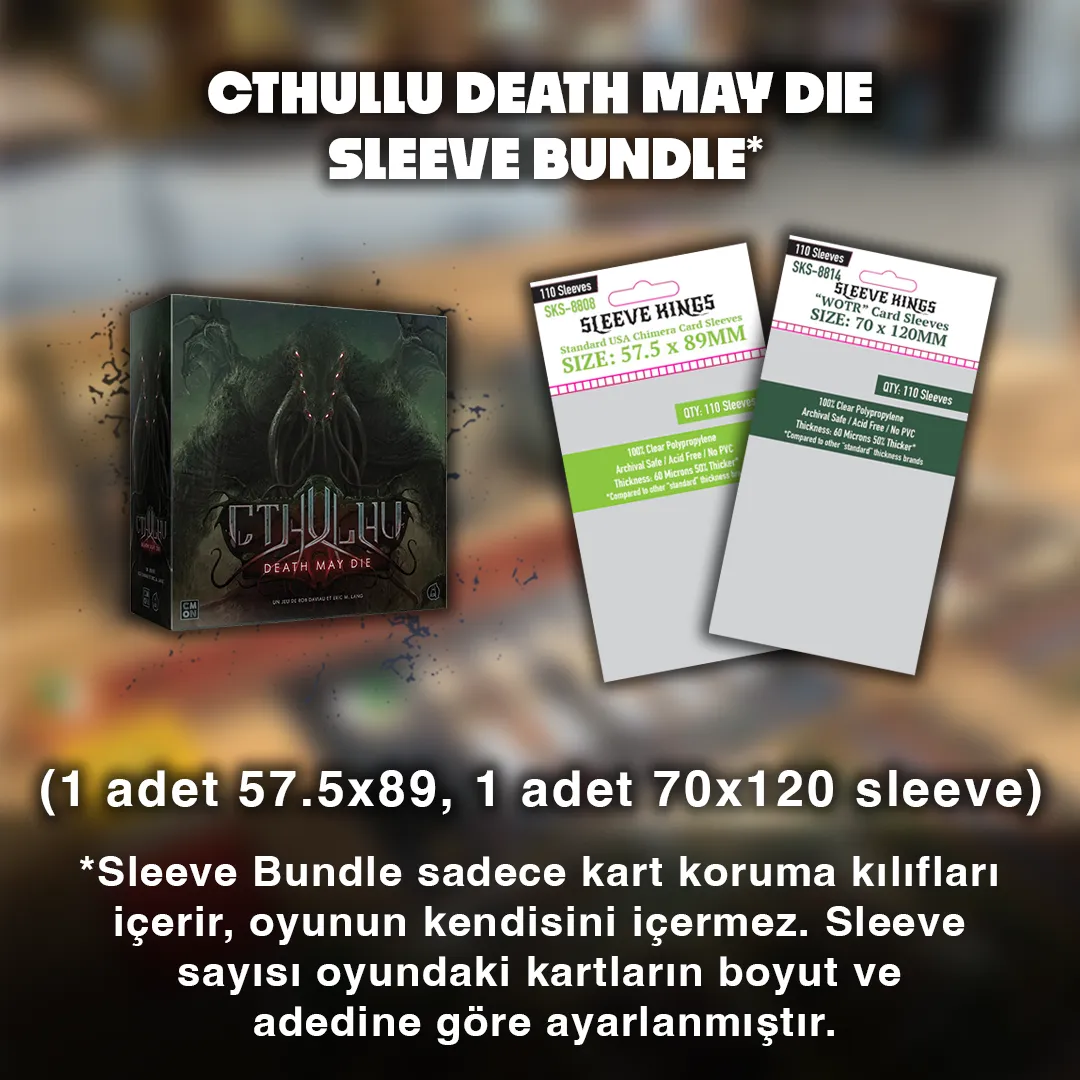 Cthulhu: Death May Die Sleeve Bundle