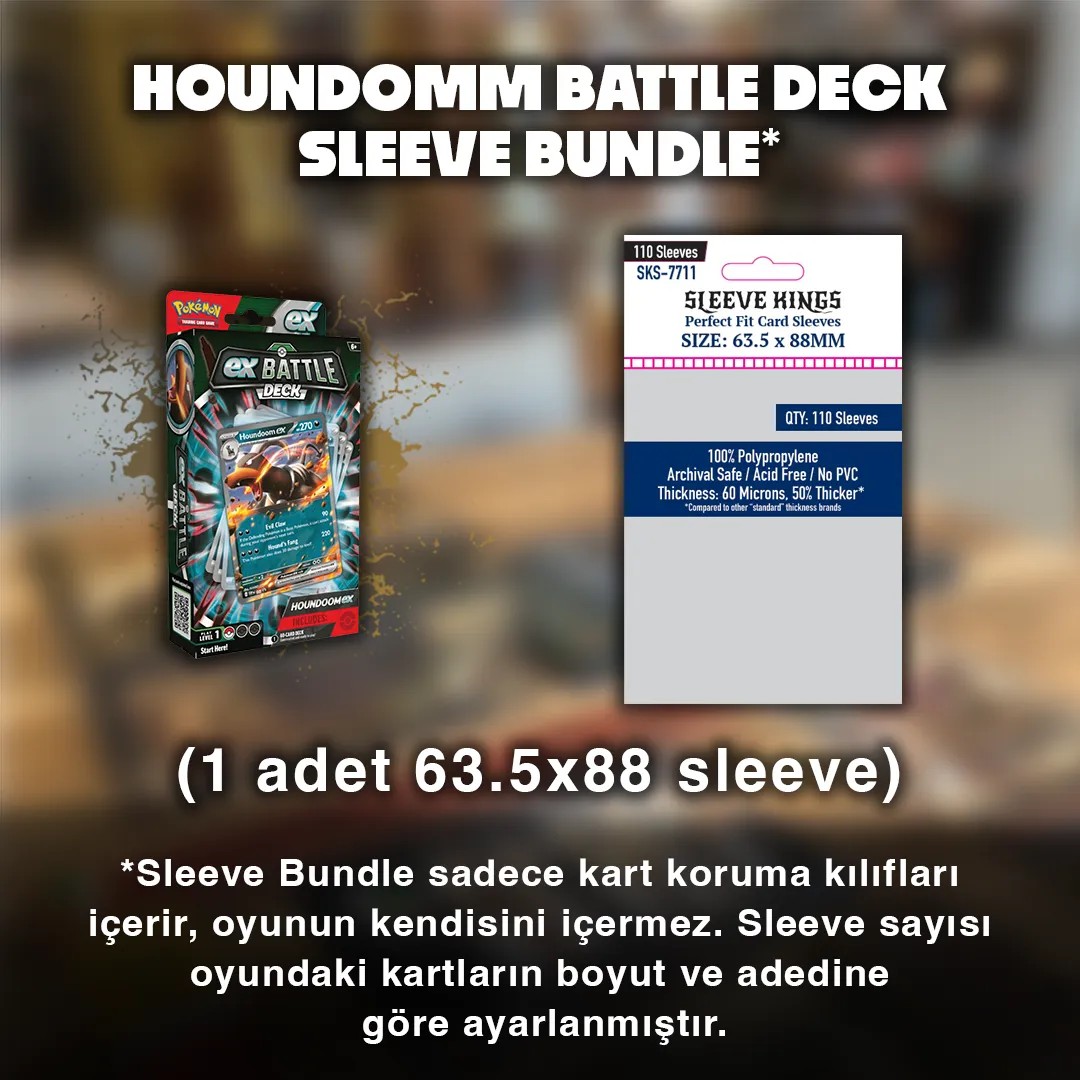 Houndomm Battle Deck Sleeve Bundle