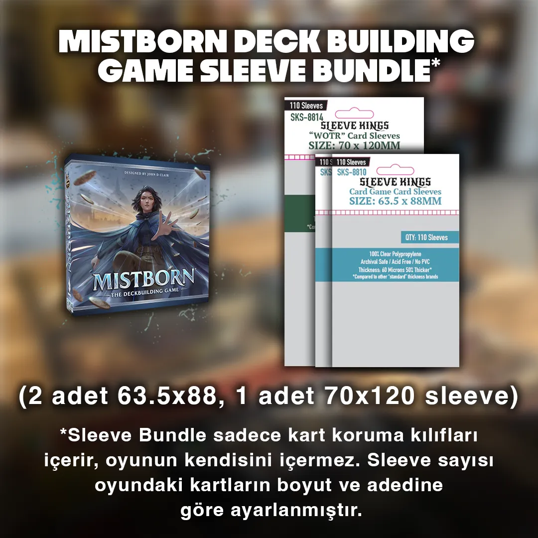 Mistborn Deck Building Game Sleeve Bundle