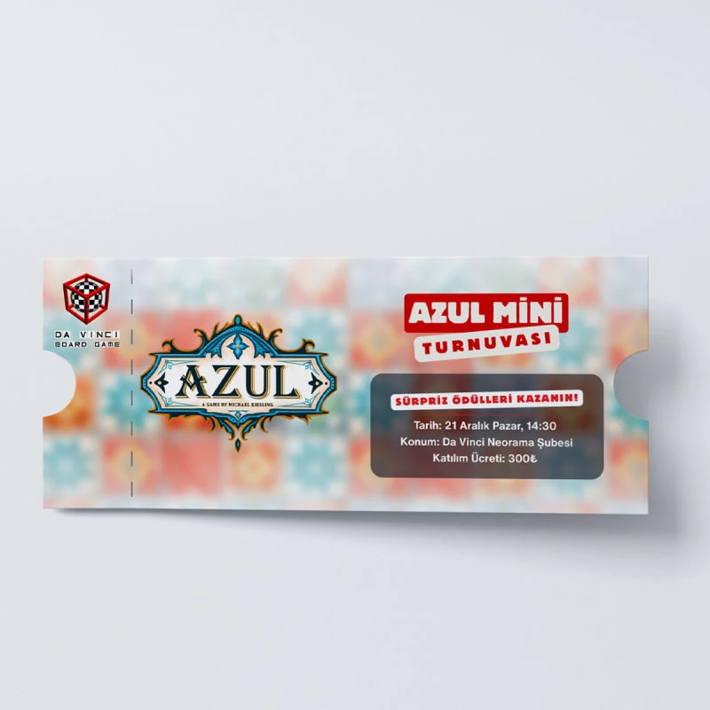 Azul Mini Turnuva Bileti