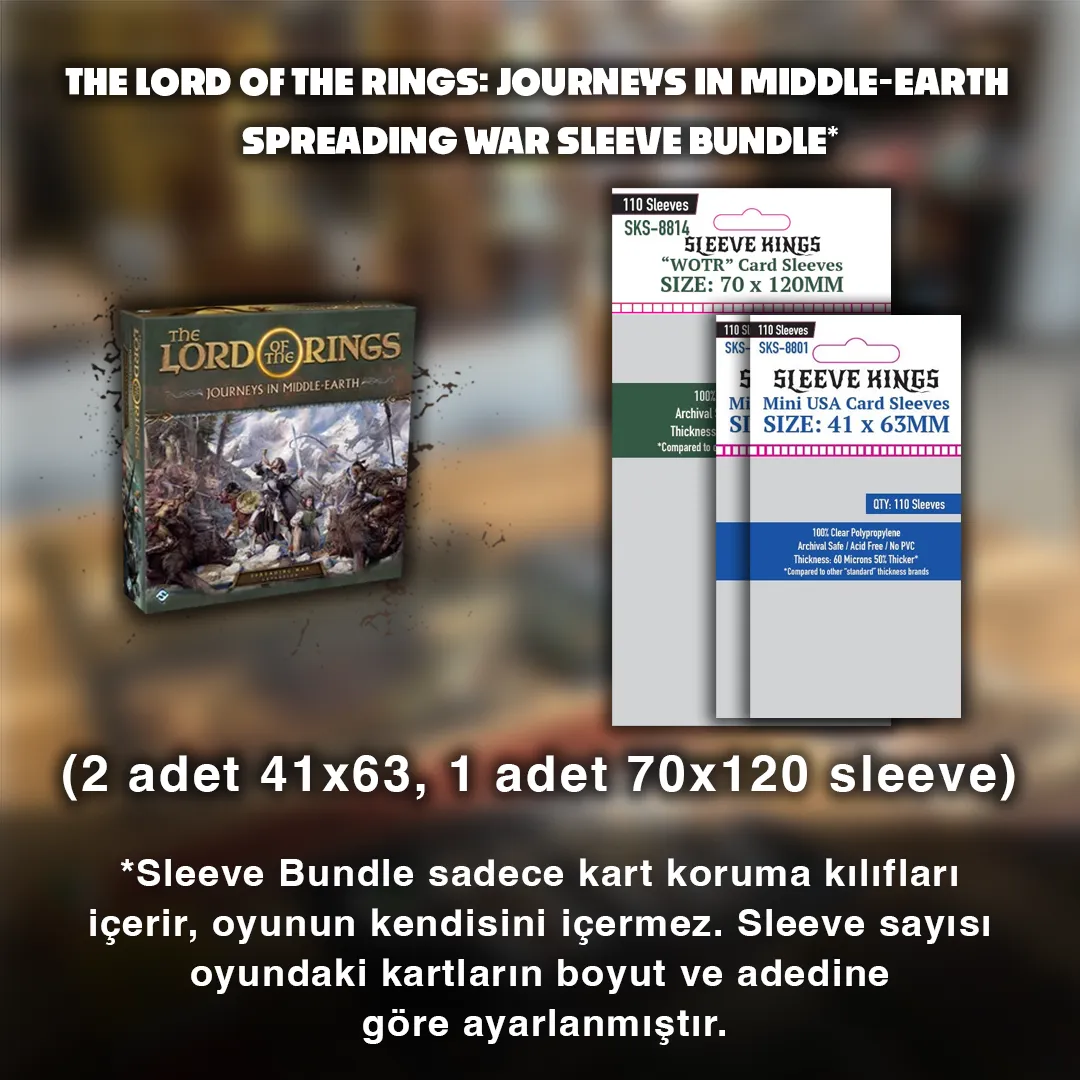 The Lord of the Rings: Journeys in Middle-Earth – Spreading War Sleeve Bundle