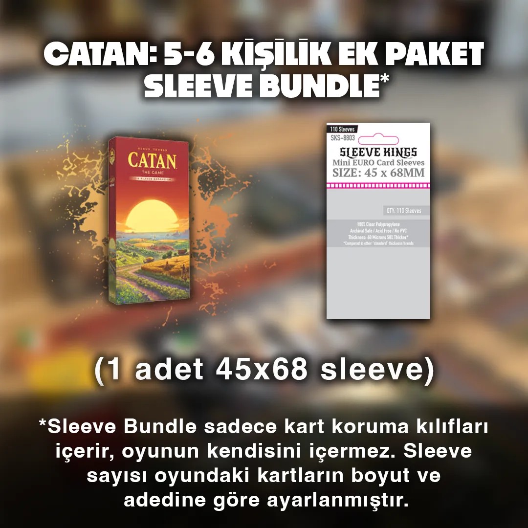 Catan: 5-6 Sleeve Bundle